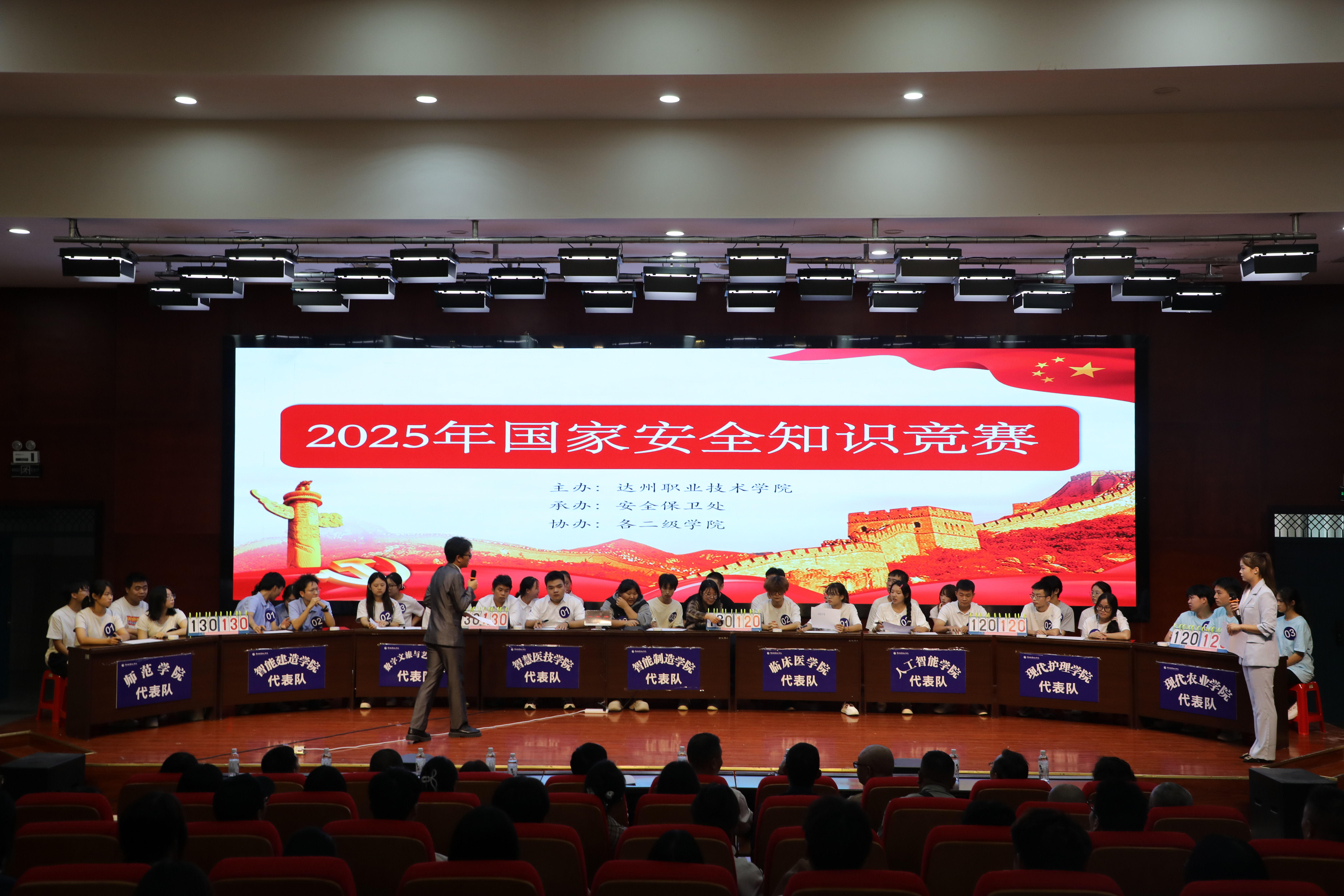 我校成功举办“国家安全知识竞赛”校内选拔决赛